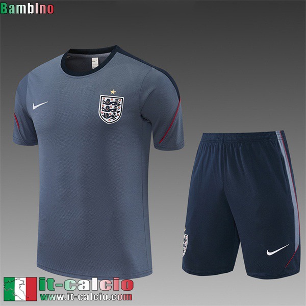 KIT:Magliette a maniche corte Inghilterra Bambini 26 27 H935