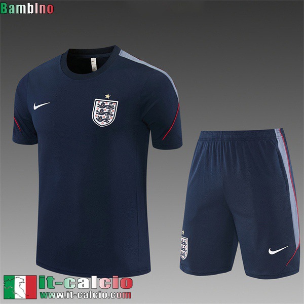 KIT:Magliette a maniche corte Inghilterra Bambini 26 27 H944