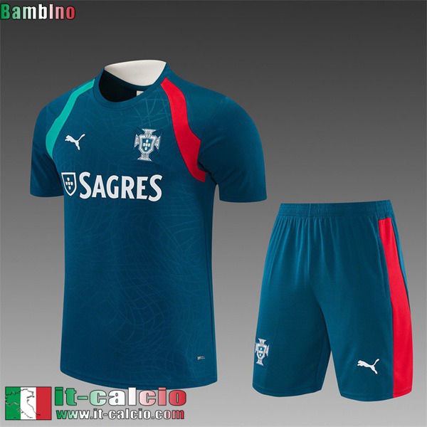 KIT:Magliette a maniche corte Portogallo Bambini 26 27 H945