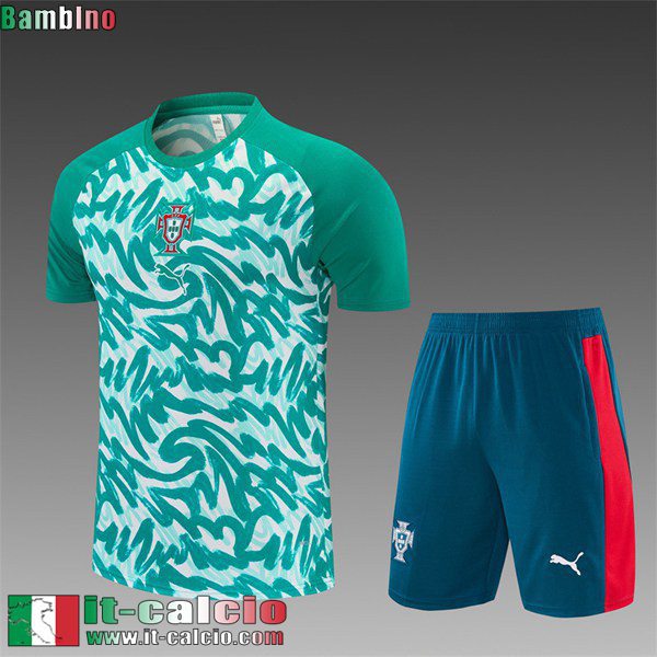 KIT:Magliette a maniche corte Portogallo Bambini 26 27 H946