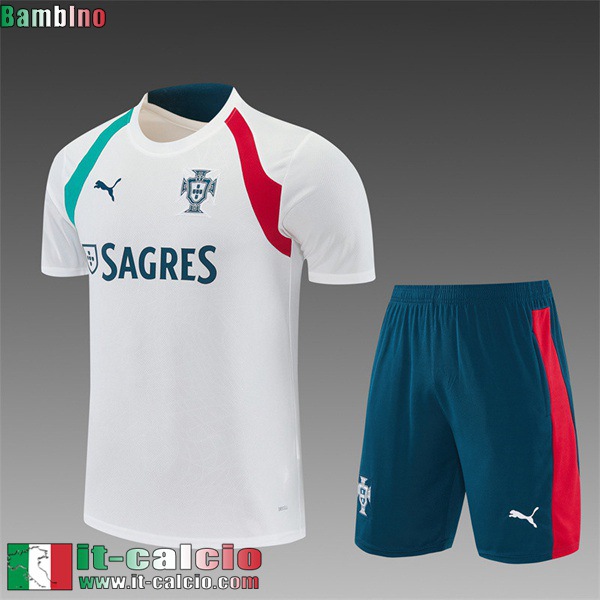 KIT:Magliette a maniche corte Portogallo Bambini 26 27 H949