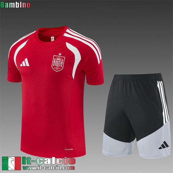 KIT:Magliette a maniche corte Spagna Bambini 26 27 H954