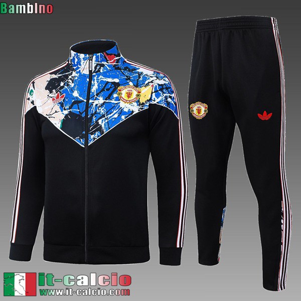 KIT:Full-Zip Giacca Manchester United Bambini 26 27 C1068