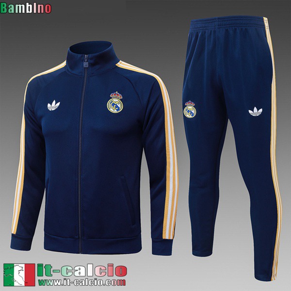 KIT:Full-Zip Giacca Real Madrid Bambini 26 27 C1073