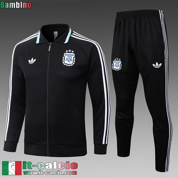 KIT:Full-Zip Giacca Argentina Bambini 26 27 C1075