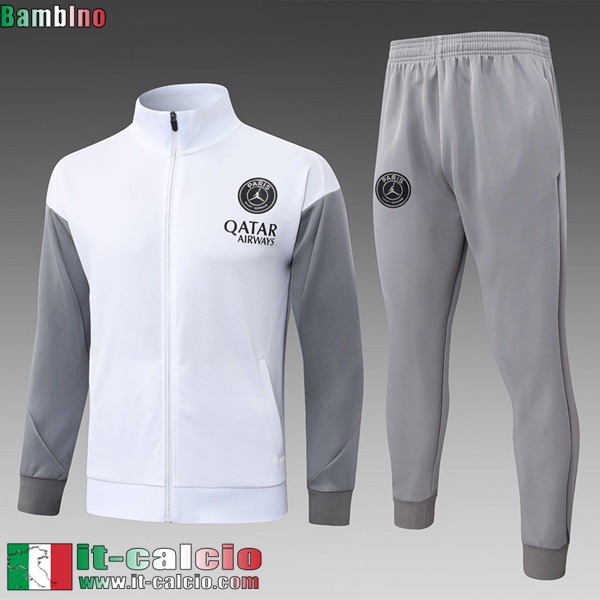 KIT:Full-Zip Giacca PSG Bambini 26 27 C1076