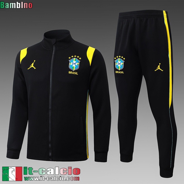 KIT:Full-Zip Giacca Brasile Bambini 26 27 C1080