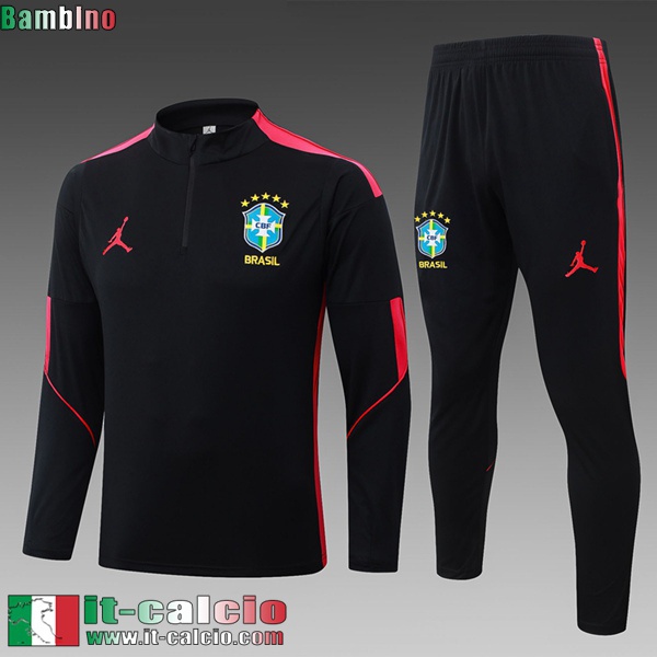 KIT:Tute Calcio Brasile Bambini 26 27 C1084