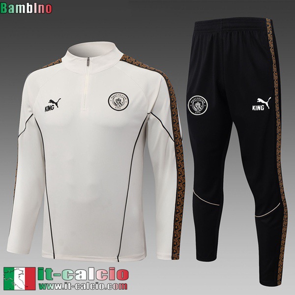 KIT:Tute Calcio Manchester City Bambini 26 27 C1089