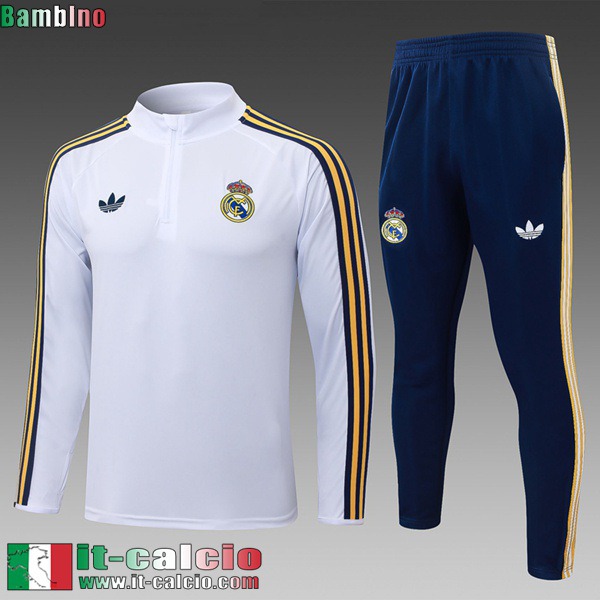 KIT:Tute Calcio Real Madrid Bambini 26 27 C1090