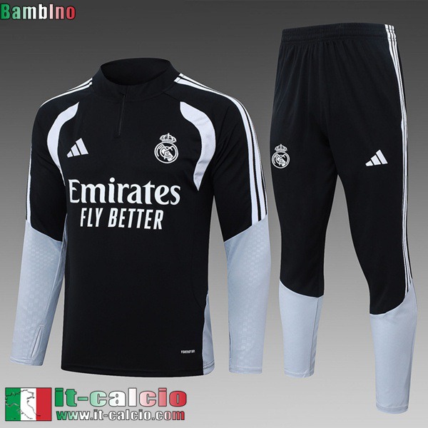 KIT:Tute Calcio Real Madrid Bambini 26 27 C1095