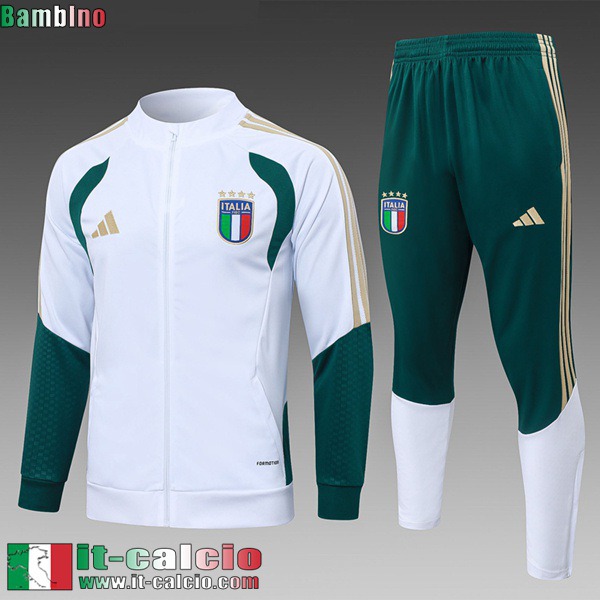 KIT:Full-Zip Giacca Italia Bambini 26 27 C1096