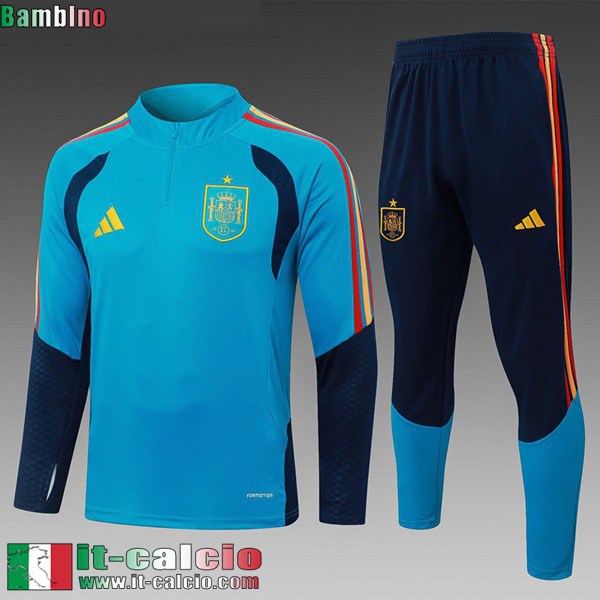 KIT:Tute Calcio Spagna Bambini 26 27 C1101