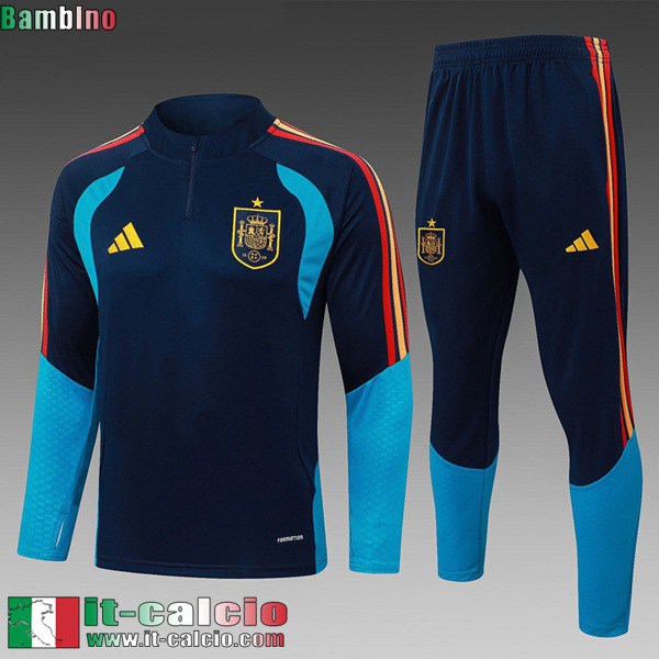 KIT:Tute Calcio Spagna Bambini 26 27 C1102