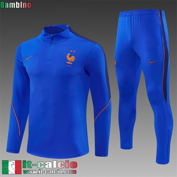 KIT:Tute Calcio Francia Bambini 26 27 C1109