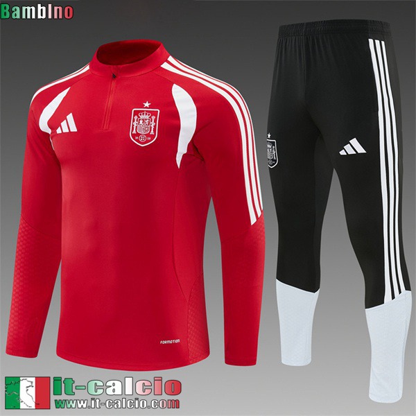 KIT:Tute Calcio Spagna Bambini 26 27 C1116