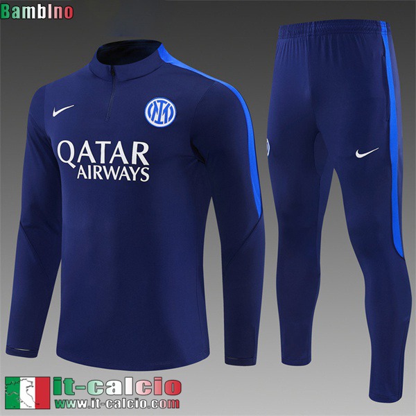 KIT:Tute Calcio Inter Milan Bambini 26 27 C1118