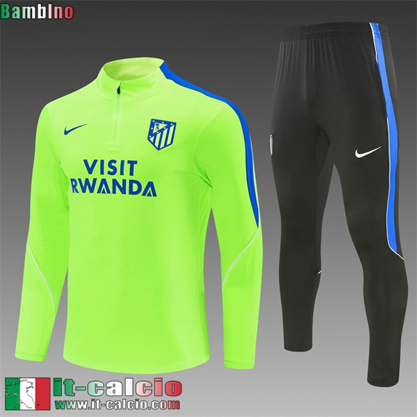 KIT:Tute Calcio Atletico Madrid Bambini 26 27 C1122