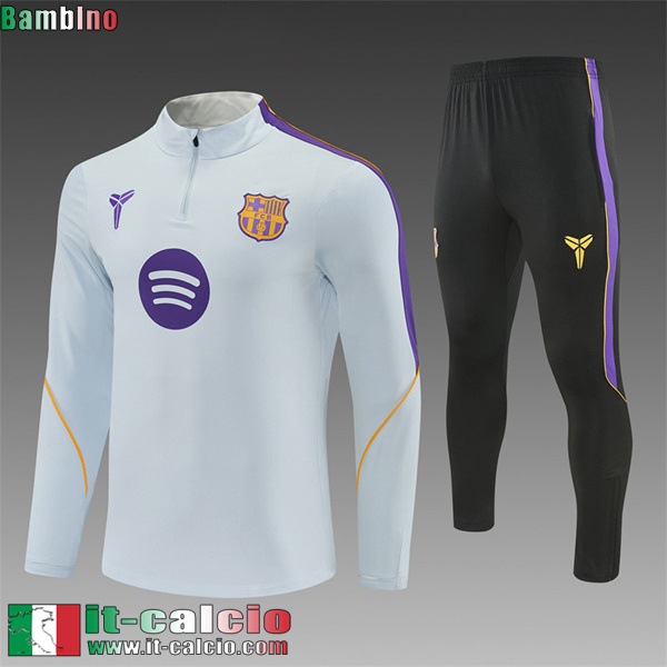 KIT:Tute Calcio Barcellona Bambini 26 27 C1124
