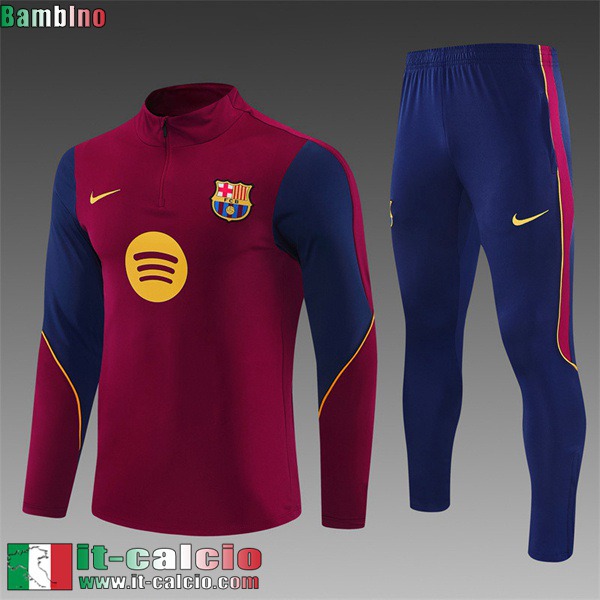 KIT:Tute Calcio Barcellona Bambini 26 27 C1126