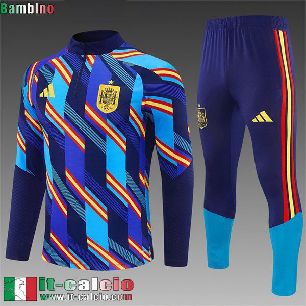 KIT:Tute Calcio Spagna Bambini 26 27 C1129