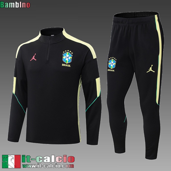 KIT:Tute Calcio Brasile Bambini 26 27 C1143