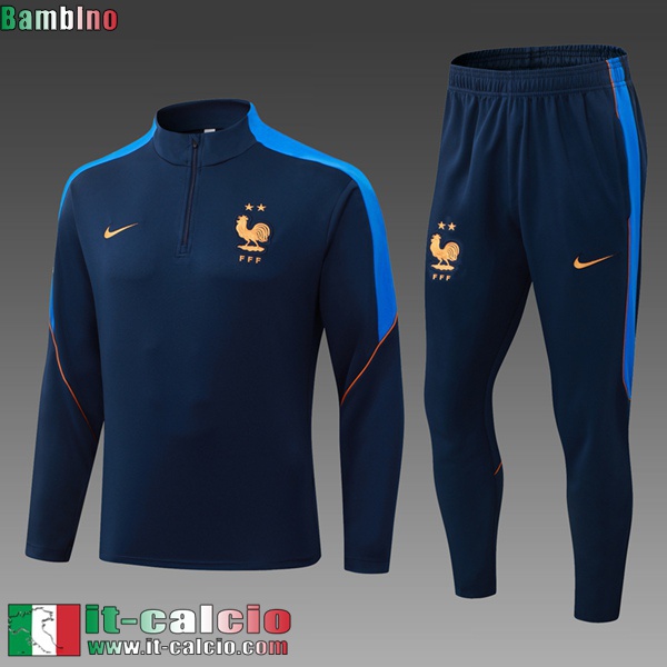 KIT:Tute Calcio Francia Bambini 26 27 C1149