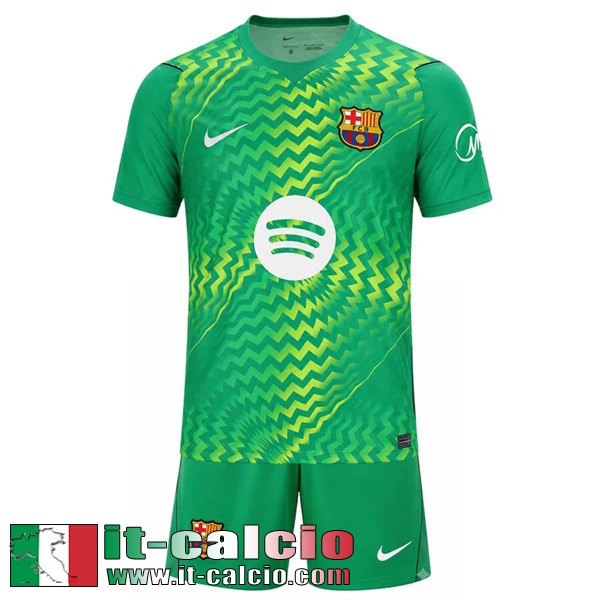Maglie Calcio Barcellona Portieri Bambini 26 27 TBB995