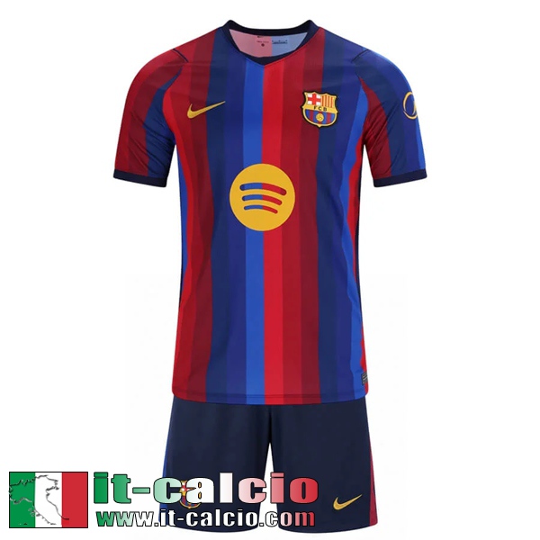 Maglie Calcio Barcellona Prima Bambini 26 27