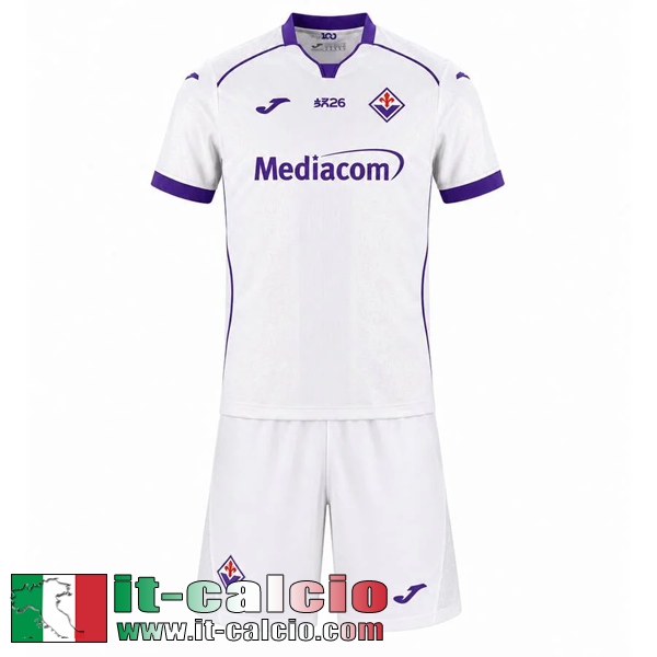 Maglie Calcio Fiorentina Seconda Bambini 26 27