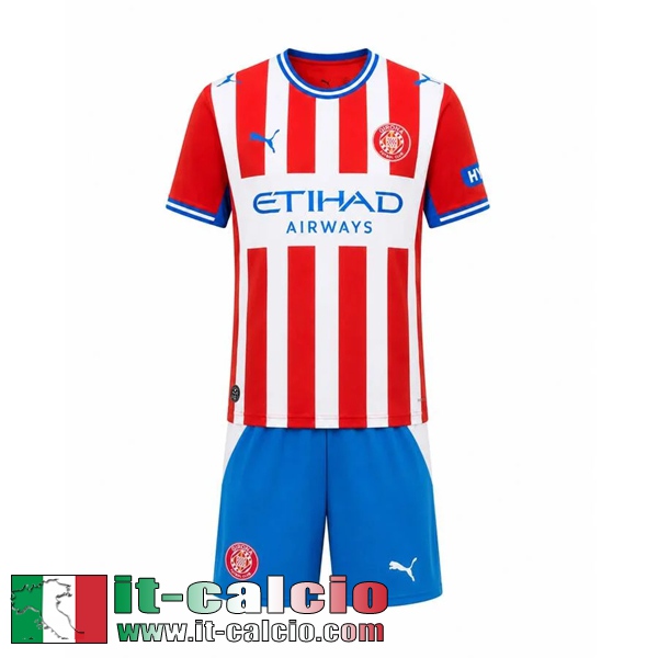 Maglie Calcio Girona Prima Bambini 26 27