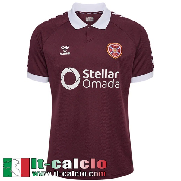 Maglie Calcio Hearts Prima Uomo 26 27