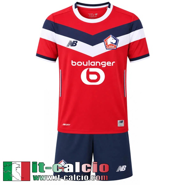 Maglie Calcio Lille OSC Prima Bambini 26 27