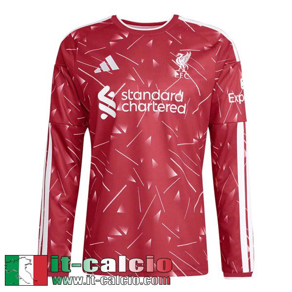 Maglie Calcio Liverpool Prima Uomo Maniche Lunghe 26 27