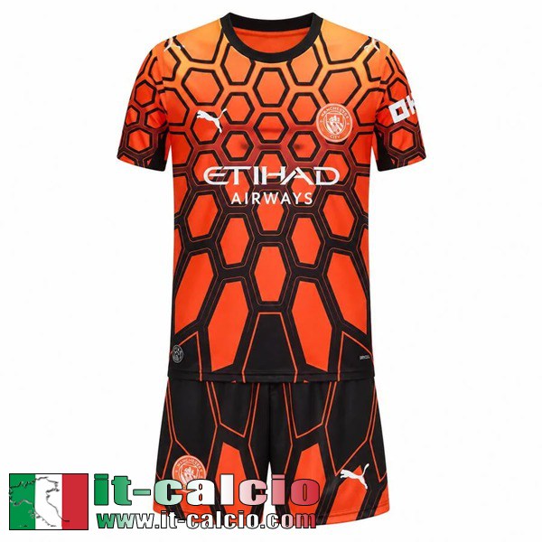 Maglie Calcio Manchester City Portieri Bambini 26 27 TBB990