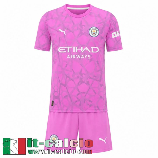 Maglie Calcio Manchester City Portieri Bambini 26 27 TBB991