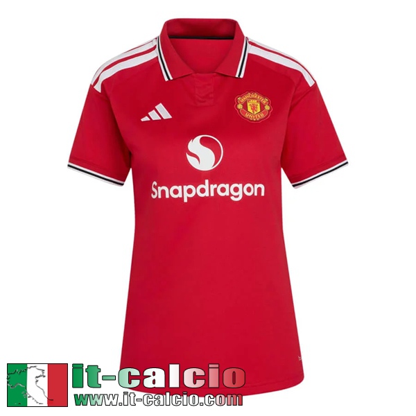 Maglie Calcio Manchester United Prima Donna 26 27