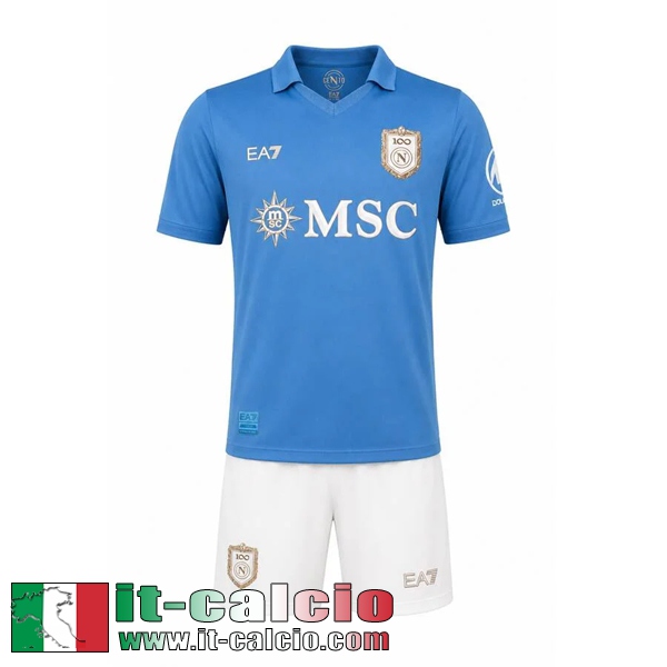 Maglie Calcio Napoli Prima Bambini 26 27