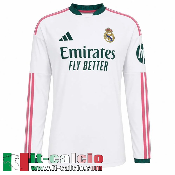 Maglie Calcio Real Madrid Prima Uomo Maniche Lunghe 26 27