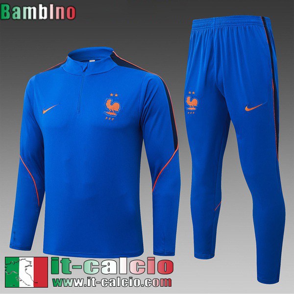 KIT: Tute Calcio Francia Bambini 26 27 C1156