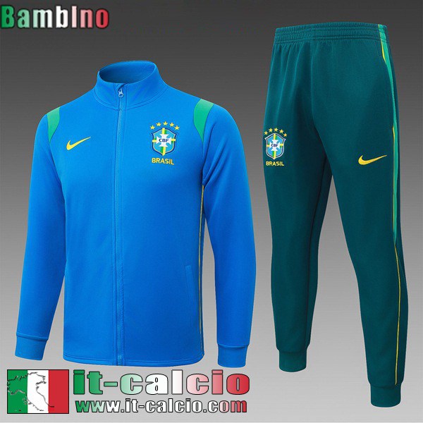 KIT: Full-Zip Giacca Brasile Bambini 26 27 C1158