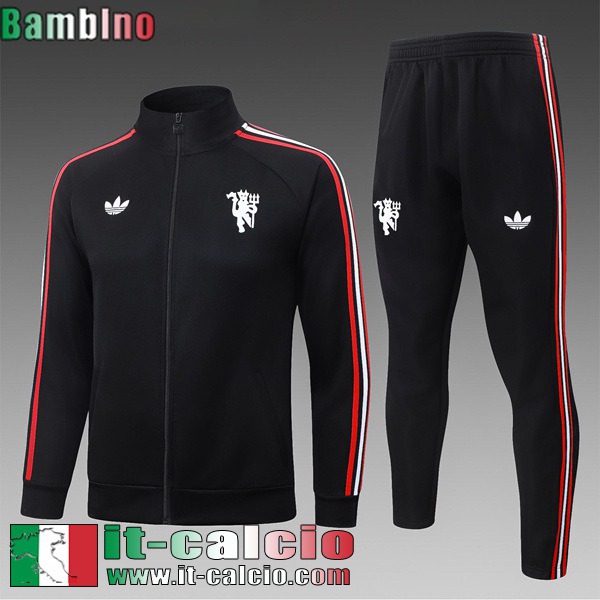 KIT: Full-Zip Giacca Manchester United Bambini 26 27 C1162