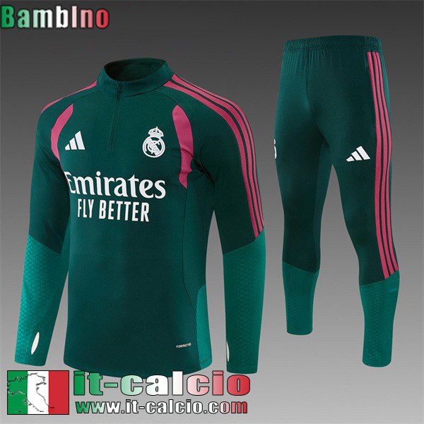 KIT: Tute Calcio Real Madrid Bambini 26 27 C1174
