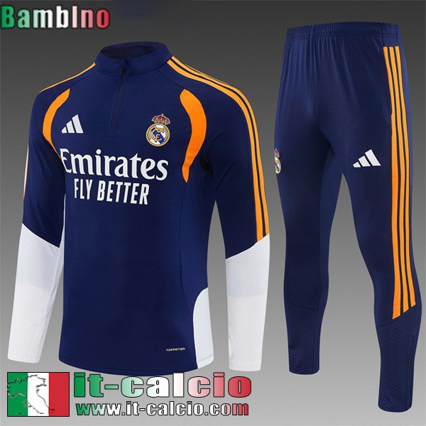 KIT: Tute Calcio Real Madrid Bambini 26 27 C1175