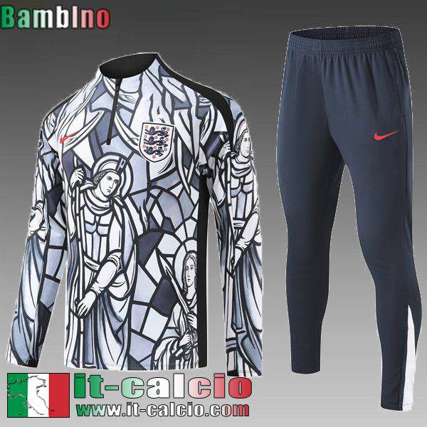 KIT: Tute Calcio Inghilterra Bambini 26 27 C1182