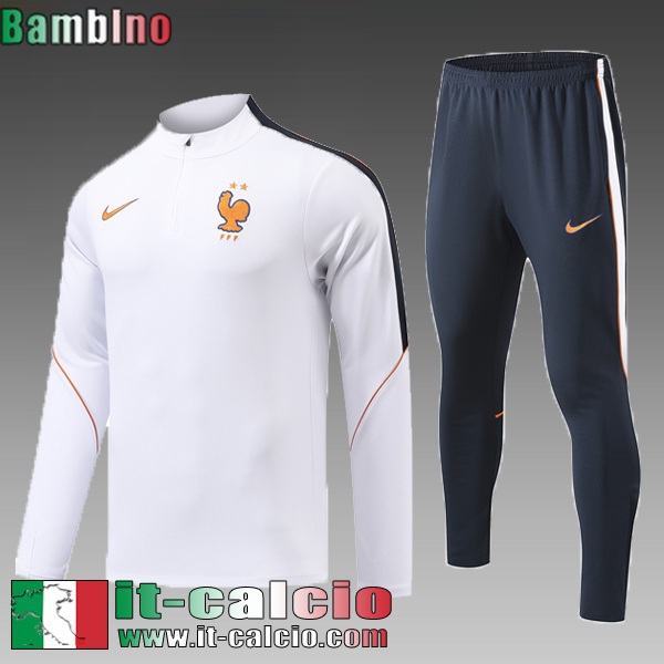KIT: Tute Calcio Francia Bambini 26 27 C1186