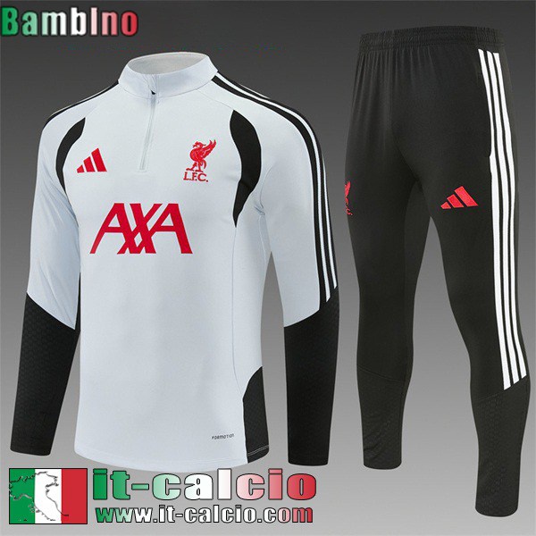 KIT: Tute Calcio Liverpool Bambini 26 27 C1192