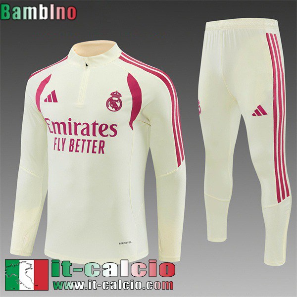 KIT: Tute Calcio Real Madrid Bambini 26 27 C1203
