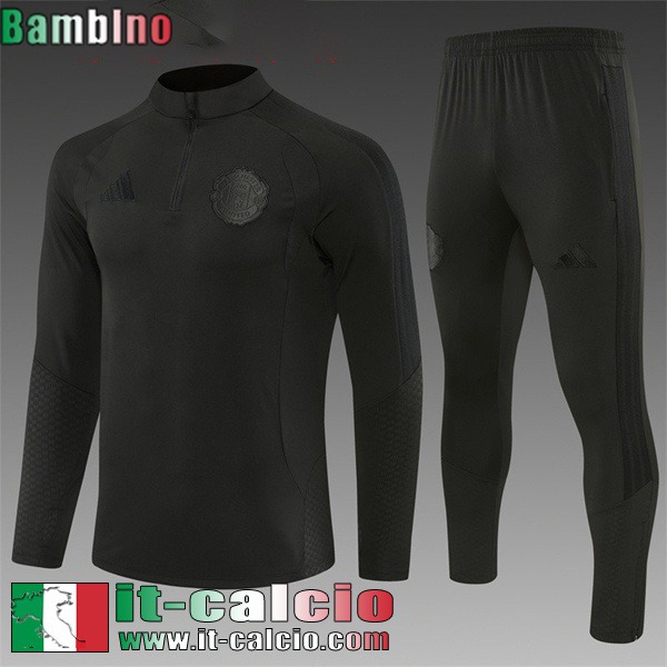 KIT: Tute Calcio Manchester United Bambini 26 27 C1209