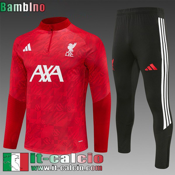 KIT: Tute Calcio Liverpool Bambini 26 27 C1213